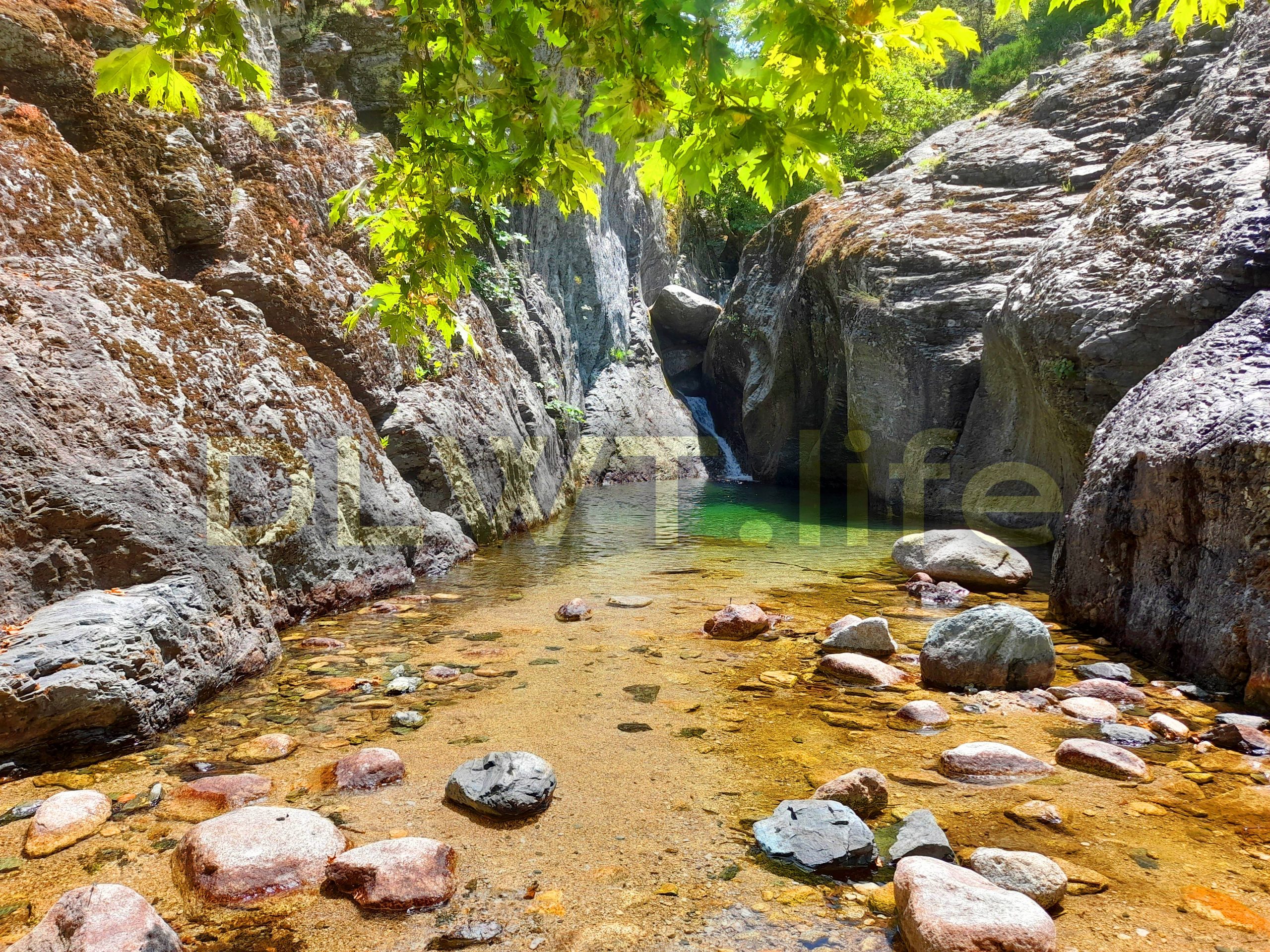 Grigorakis Gorge Waterfall